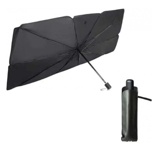 Parasolar pliabil pentru masina tip umbrela 140X20 cm
